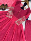 Krishi Faux Georgette Anarkali Readymade Suits Wholesale Shop In Surat
